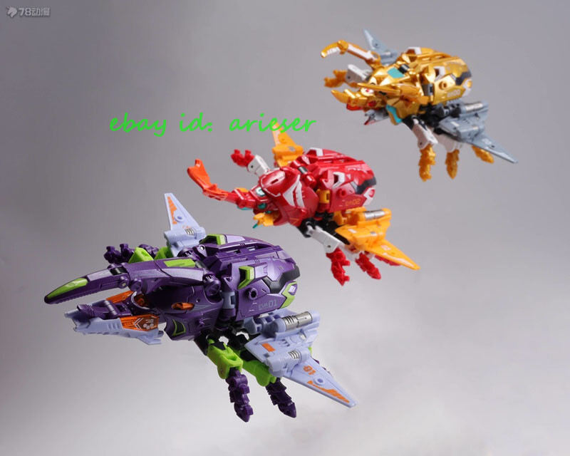 52toys Beastbox Botcon E.V.A.Beetle Set Action Figure In Stock New