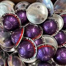 Nespresso Capsules Vertuo Altissio Decaffeinato Dark Roast Espresso 30ct LOOSE