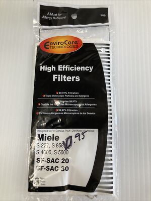 EnviroCare High Efficiency Filter For Miele Vacuum