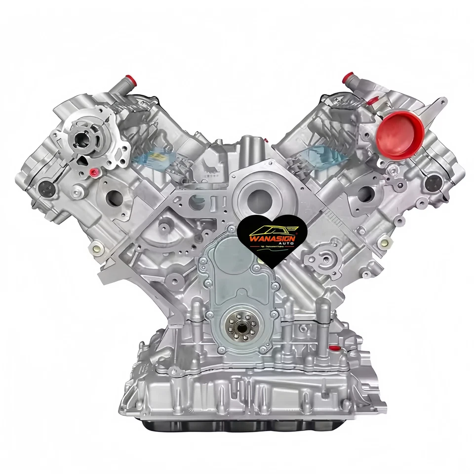 Conjunto de motor de bloque largo para VW TOUAREG Audi A7 Q7 A8 Porsche EA837 3.0T CJT Foto 2 de 4