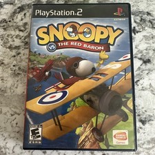 Snoopy vs the Red Baron Sony PlayStation 2 Complete With Manuel - VGC