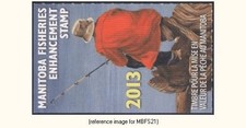 D2K Canada(Manitoba) Salmon Stamp 2013 (---)
