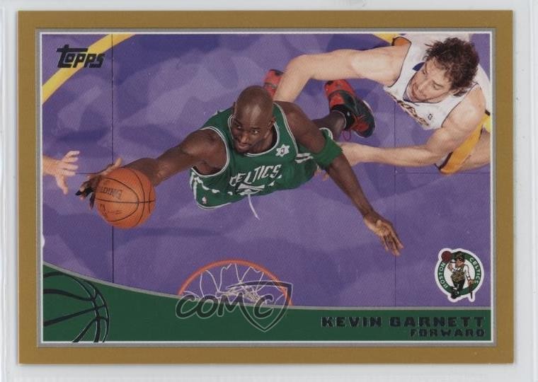 2009-10 Topps Gold /2009 Kevin Garnett #14 HOF