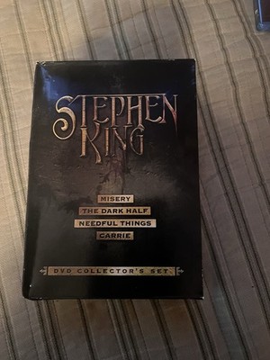 Stephen King Collector's Set (4-DVD box set) MINT, FACTORY SEALED,  One Open
