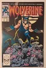 Wolverine #1 (1st app of Wolverine as Patch!) 1988 "Key"