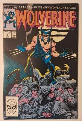 Wolverine #1 (1st app of Wolverine as Patch!) 1988 ''Key''