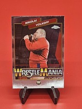 Nikolai Volkoff 2026 WWE Topps Chrome WrestleMania Insert Wrestling Card