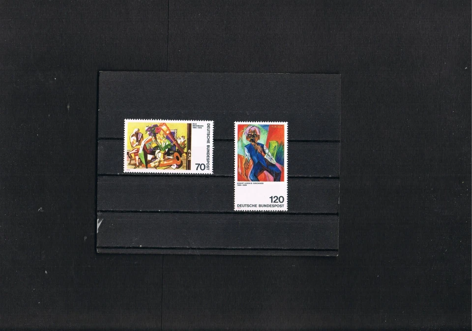 BRD - Mi. Nr. 822 - 823 " Deutscher Expressionismus  " Postfrisch, LUXUS !!! - Bild 1 von 1