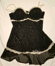 Linea Donatella Babydoll Lingerie Size L-PreOwned