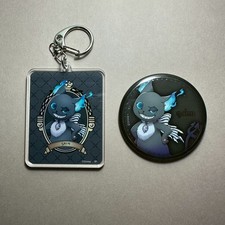 Grim- Set of 2 Disney Twisted Wonderland Keyc...