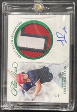 2025 Flawless Baseball Luke Dickerson Draft Patch Autographs /5