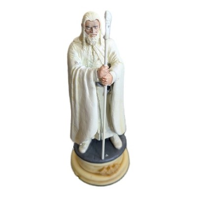 Eaglemoss Herr der Ringe Schachfigur Gandalf weißer Bischof Figur