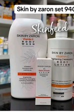 Skin By Zaron Vitamin C Lotion, serum And Shower Gel