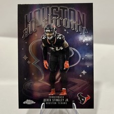 2025 Topps Chrome Football - Derek Stingley Jr. #ACT-19 All-Chrome 🔥🔥