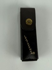 Vintage Leatherman PST Pocket Survival Multi-Tool USA Leather Sheath Engraved