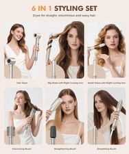 6-in-1 Professional Hair Dryer Hair Styler