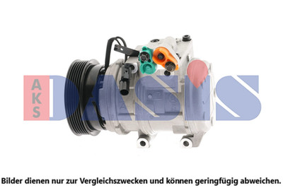 AKS DASIS 852909N Compressor Air Conditioner for Kia Carens III - 2.0 CVVT