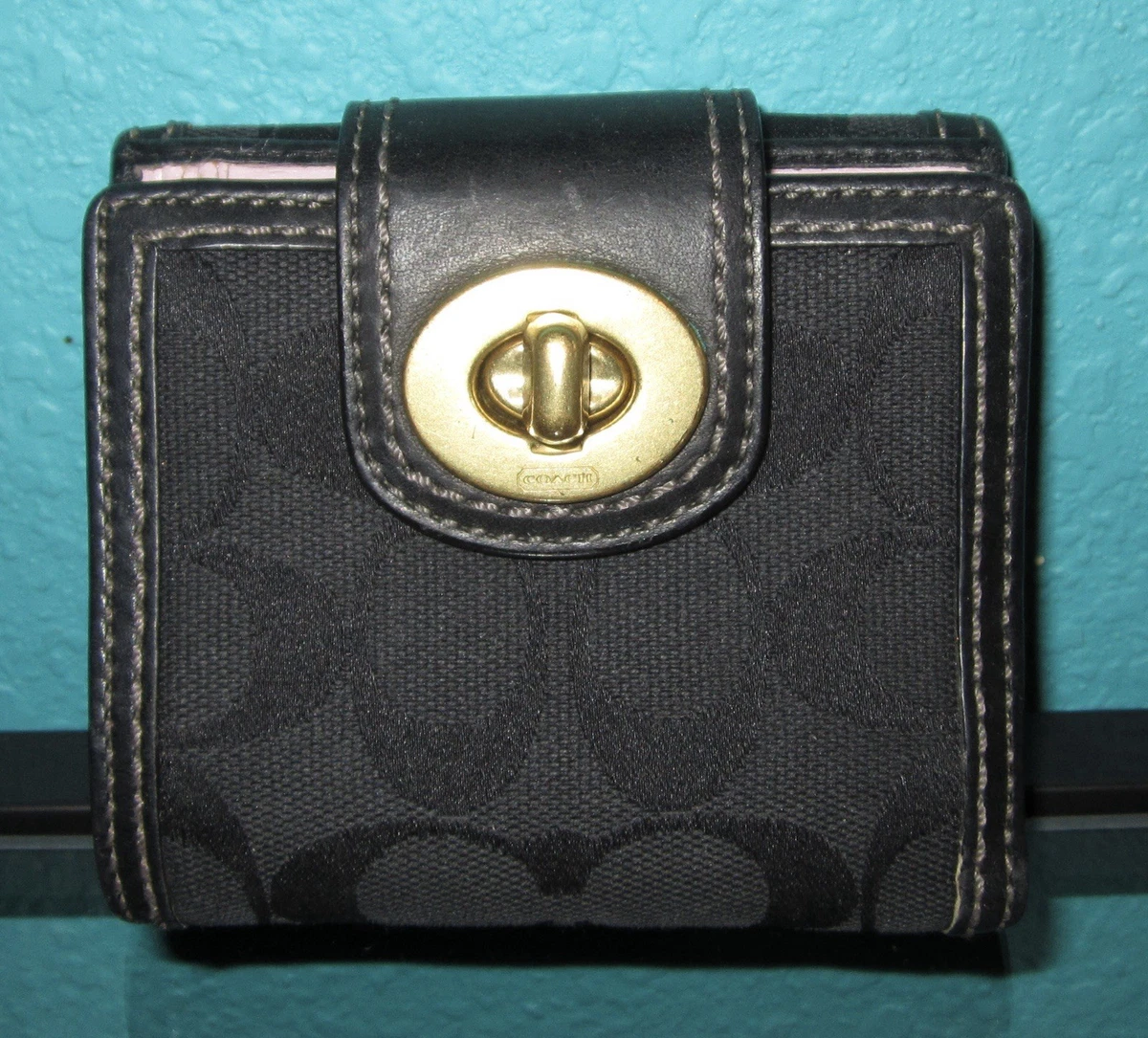Coach Turnlock Wallet | eBay
