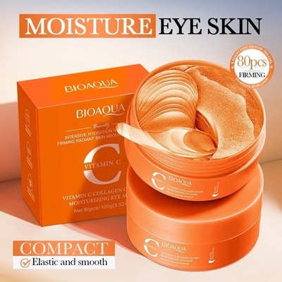 Vitamin C Crystal Collagen Eye Mask Anti Dark Circles Moisturizing Eye Patches