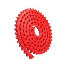 Striscia profilatrice flessibile per lavorazione legno con design a ingranaggi p