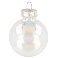 Glas Weihnachtskugeln Mini Deko-Diamanten Advent Glanz, 22 StüCk