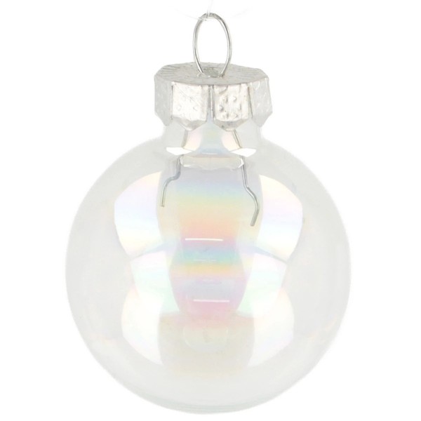 Glas Weihnachtskugeln Mini Deko-Diamanten Advent Glanz, 22 StüCk-image