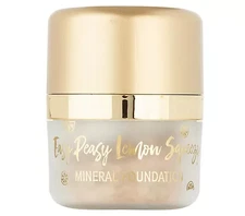 Belle Beauty By Kim Gravel Easy Peasy Powder Matte Mineral Foundation in MED TAN