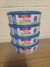 Diaper Genie 4 Pack Bags Refills With Max Odor Lock Holds Up To 1080 Diapers