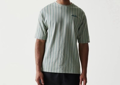 New Era  - T-Shirt Gr M Neu Shirt Pinstripe Oversized
