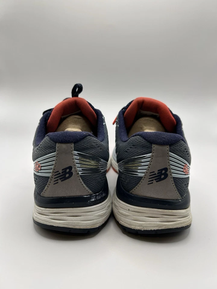 New Balance Women's 880 v8 Running Shoe, Grey/orange, womens 8 D US - Image 3 of 4