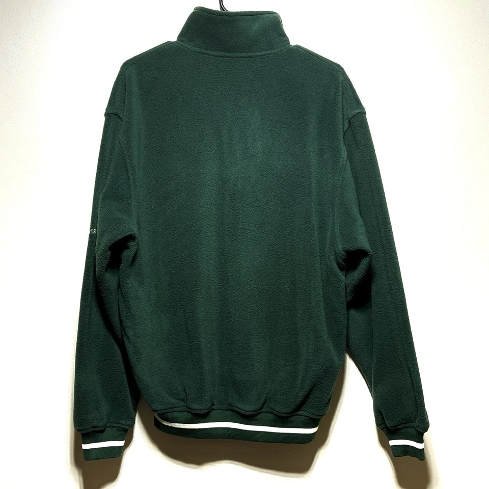 Pullover polar vintage MASTERS COLLECTION 1/4 cremallera para hombre mediano M Augusta Golf Foto 3 de 4