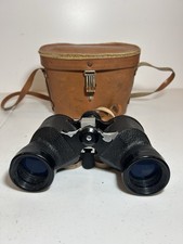 Vintage Selsi 7x35 Wide Angle Luminous Field Binoculars Japan JB56 W/ Case Works