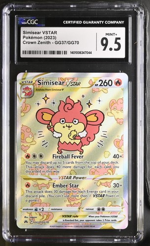 Simisear VSTAR graded CGC 9.5 for sale on eBay