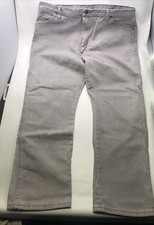 Wrangler Jeans Men's Cowboy Cut 42 x 30 Original Fit 13MWZPW Charcoal Gray