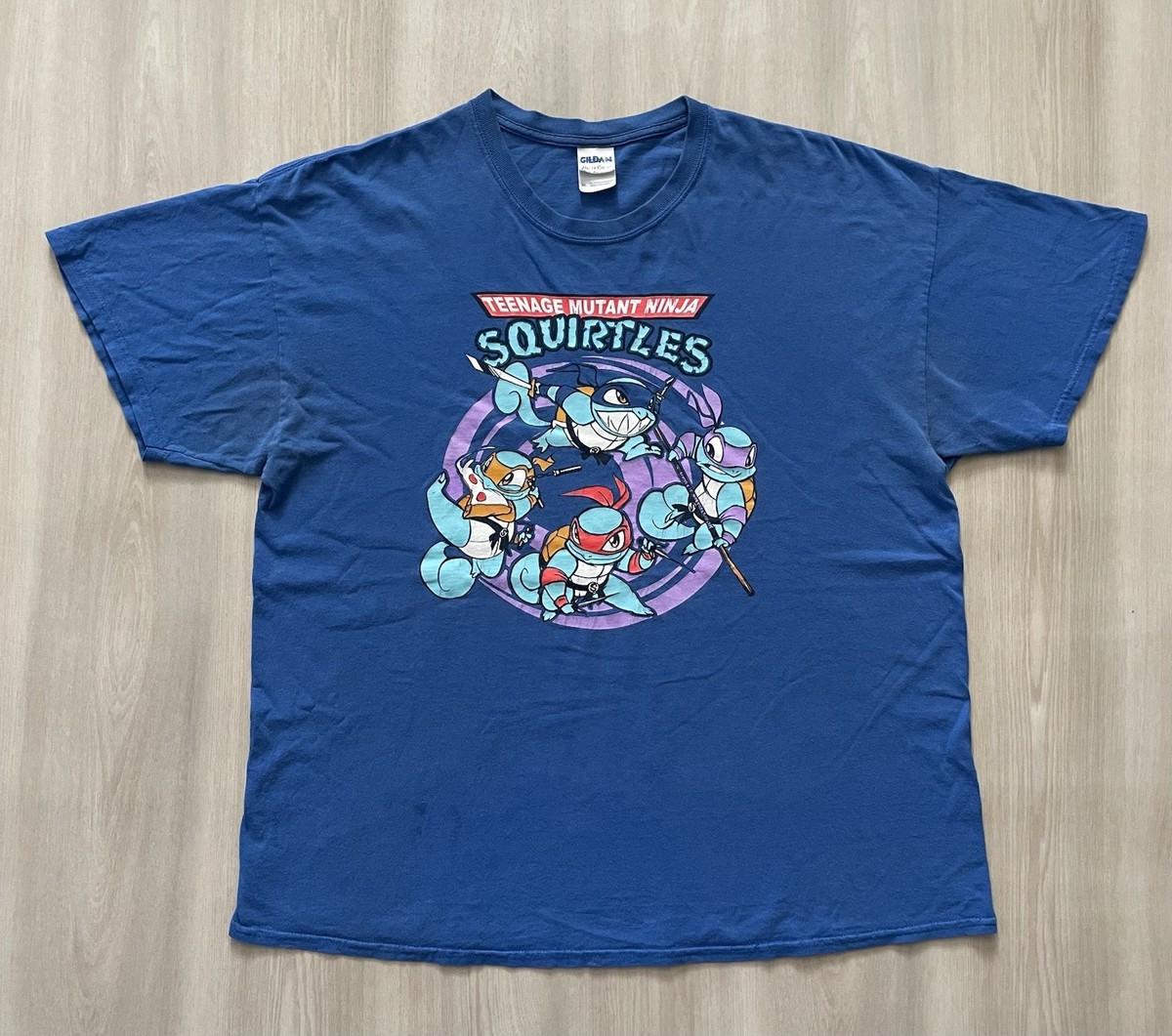 VTG Y2K Teenage Mutant Ninja Squirtles Shirt Sz XL | eBay