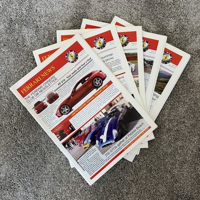 FERRARI NEWS ISSUES 2011 ASSORTED COLLECTION 