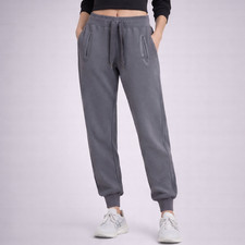Adidas x Stella McCartney Women's Blue Grey Cropped Jogger Sweatpants Size S