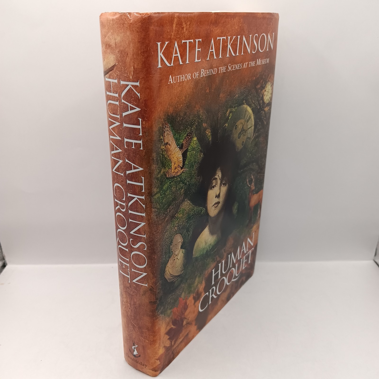 Kate Atkinson Signed Book Human Croquet First Edition 1997 Hardcover Dust Jacket