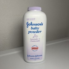 Johnson's Baby Powder Lavender Chamomile Cornstarch Hypoallergenic 15 oz - RARE