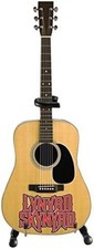 Axe Heaven Lynyrd Skynyrd Logo Natural Finish Mini Acoustic Guitar 2M-L02-5007 L