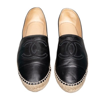 Chanel Klassische Espadrilles mit CC-Logo