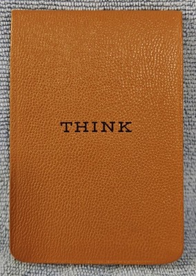 Vintage IBM THINK Notepad with Paper