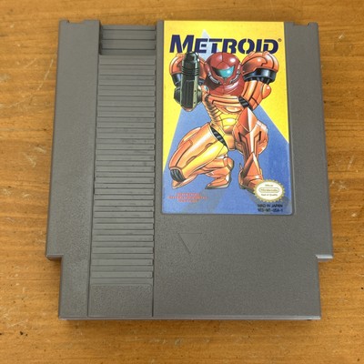 METROID  ~  Cartridge Only - Yellow Label (Nintendo NES, 1987) Tested Working