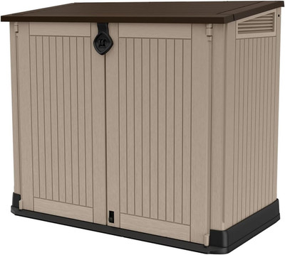 Keter Store-It-Out MIDI Outdoor Resin Storage Shed   Weather-Resistant Horizonta