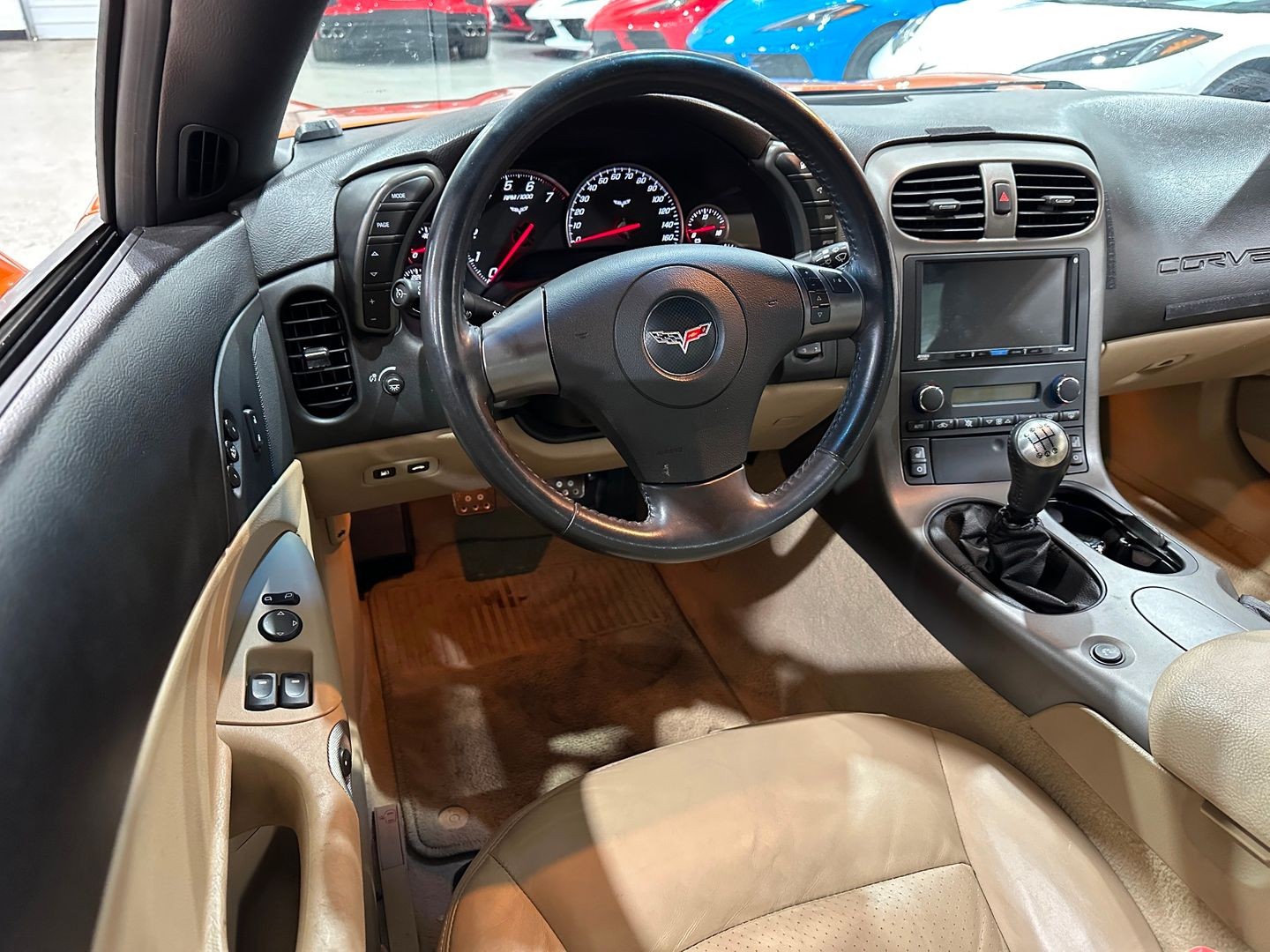 2007 [83U] Atomic Orange Metallic Tintcoat Chevrolet Corvette   | C6 Corvette Photo 4