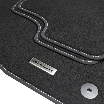 Fußmatten Edelstahl Exclusive Logo passend für Mercedes E-Klasse W214 S214 2023-