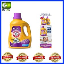 Fresh Burst OxiClean Liquid Laundry Detergent, 100.5 Fl Oz - 77 Loads Clean 0.16 per gallon