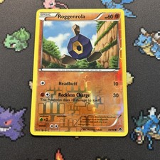 Roggenrola 50/98 Reverse LP -Holo Pokemon Card- Emerging Powers (3k)