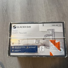 Home Glacier Bay Ryden Single Hole Single-Handle Bathroom Faucet in Chrome