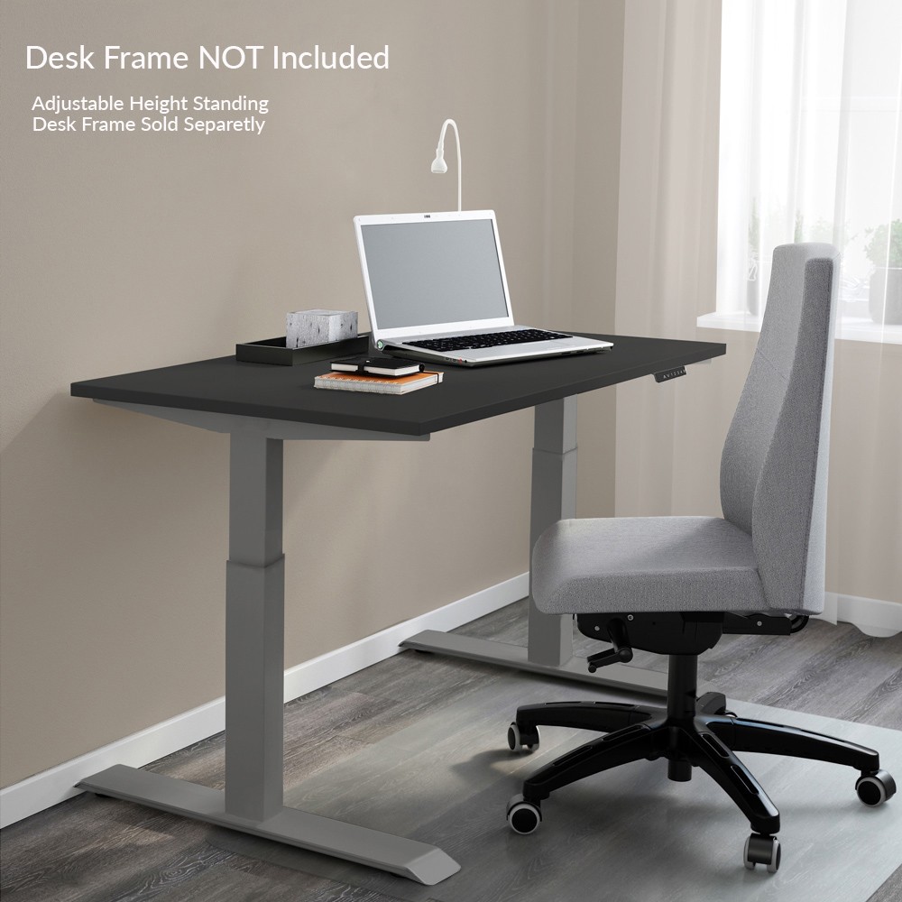 AdvanceUp Stand Up Desk Table Top Only, Black